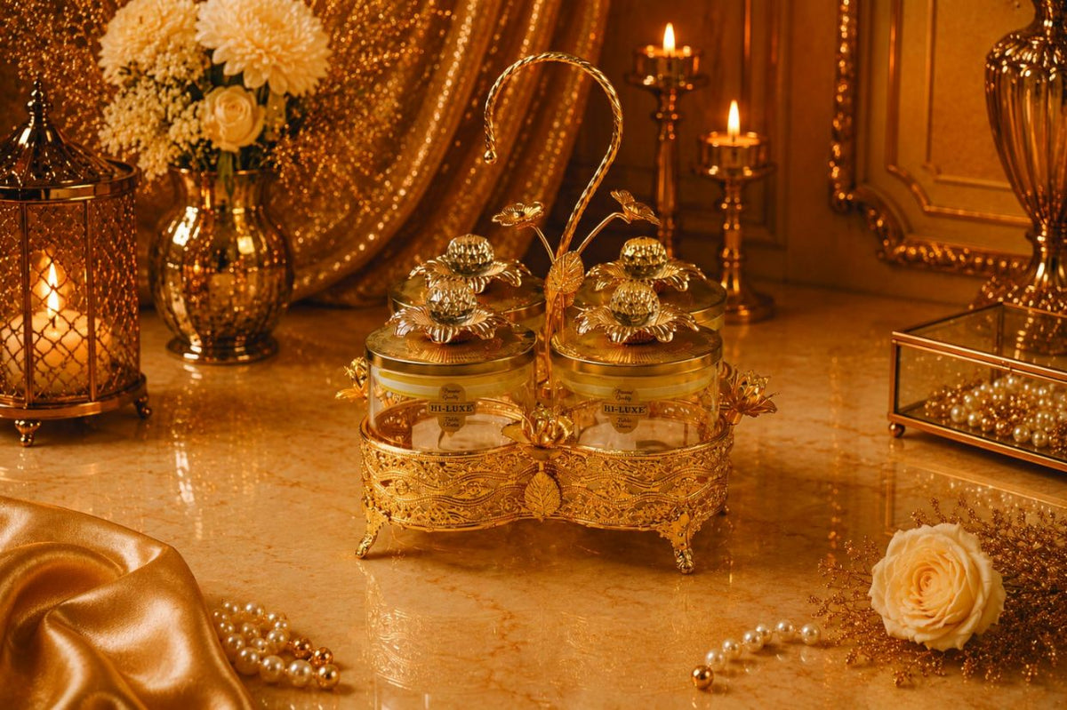 4 PCS DRY FRUIT SET