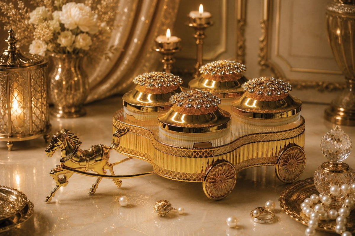4 PCS DRY FRUIT SET