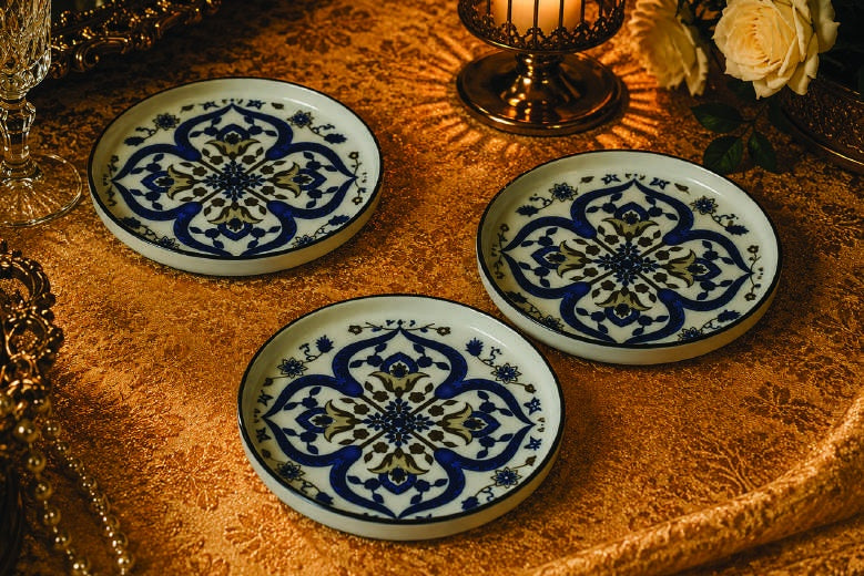 6 PCS ROUND PLATE SET - HL-3336-504