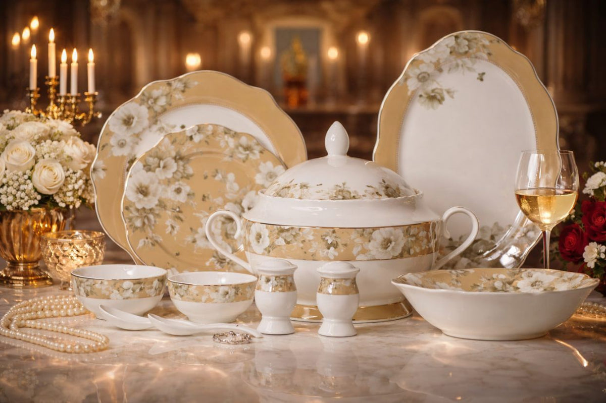37 Pcs Dinner Set - HL-7419