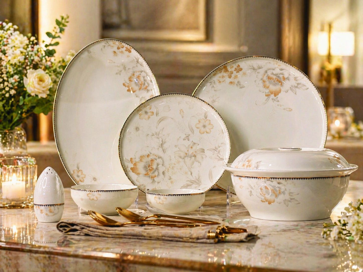 46 PCS DINNER SET THALI - HL-5828-01