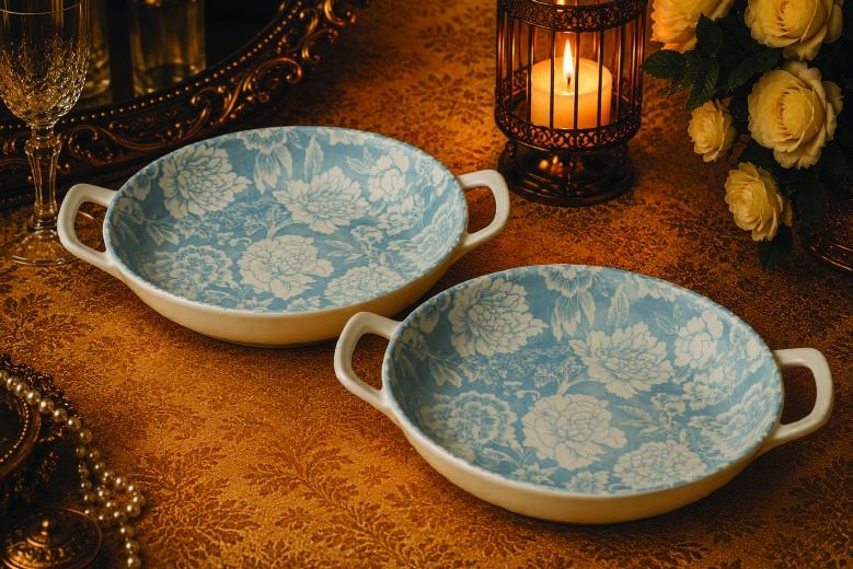 2 PCS ROUND BOWL SET-HL-3519-506