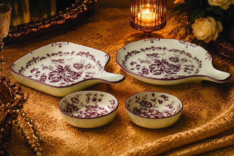 4 PCS PLATTER SET-HL-3517-508