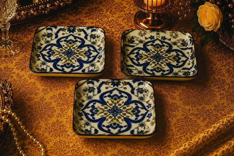 6 PCS SQ. PLATTER SET-HL-3337-504