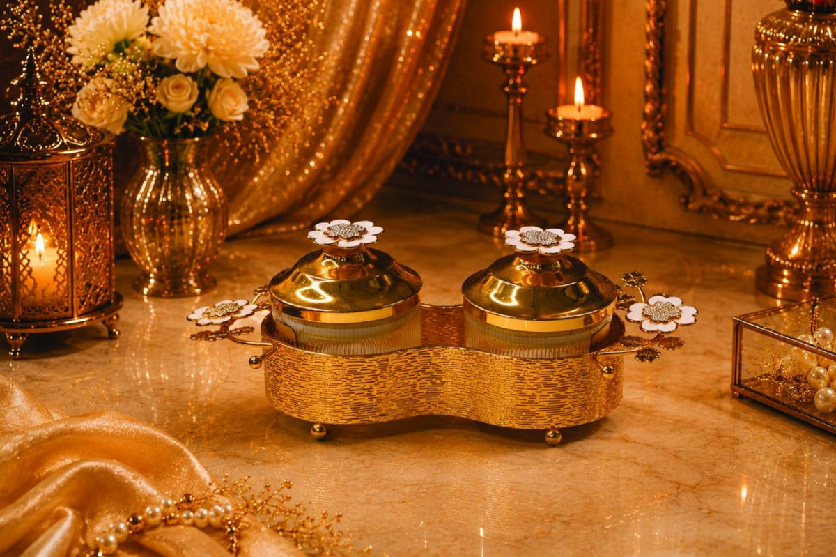 2 PCS DRY FRUIT SET