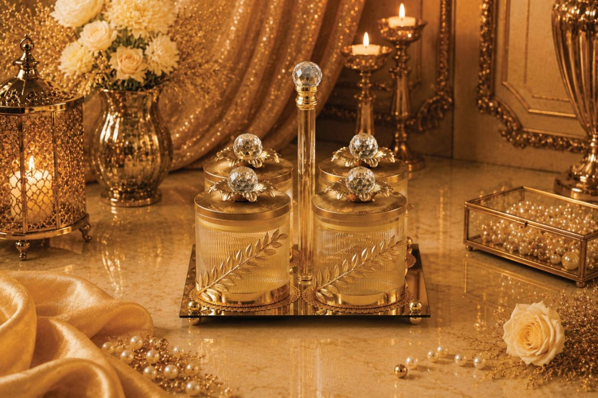 4 PCS , DRY FRUIT SET