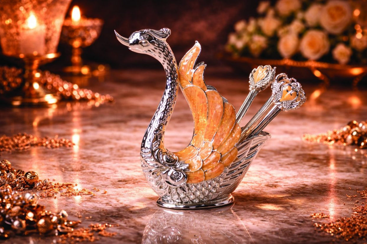6 PCS DRY FRUIT FORK WITH STAND