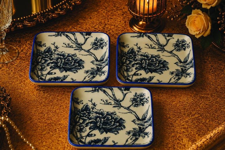 6 PCS SQ. PLATTER SET - HL-3337-505