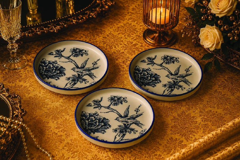 6 PCS ROUND PLATTER SET - HL-3336-505