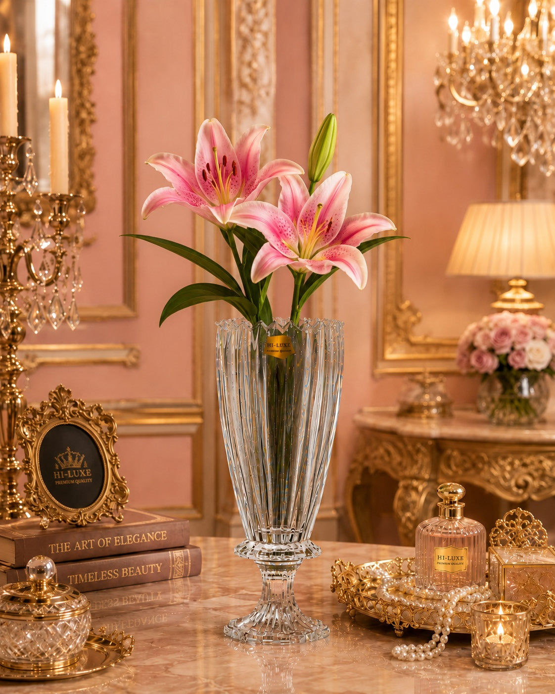 1 PCS GLASS VASE