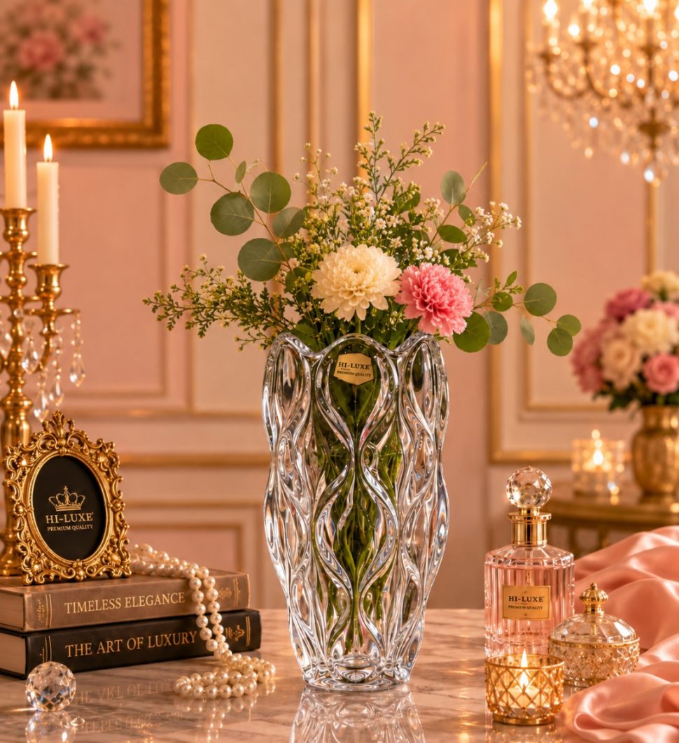 1 PCS GLASS VASE