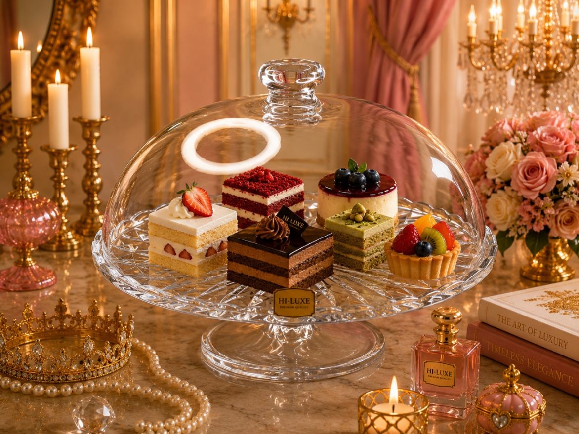 1PCS CAKE PLATE WITH STAND