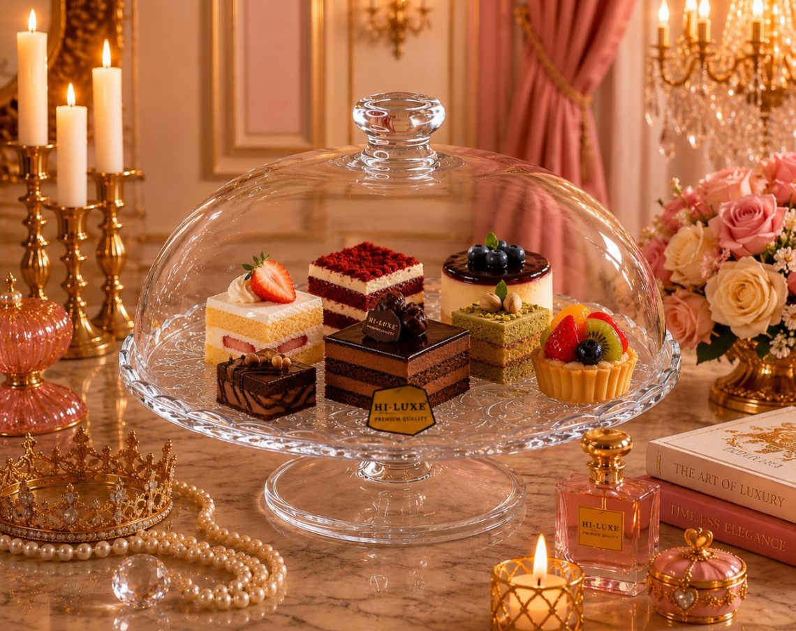 LPCS CAKE PLATE WITH STAND