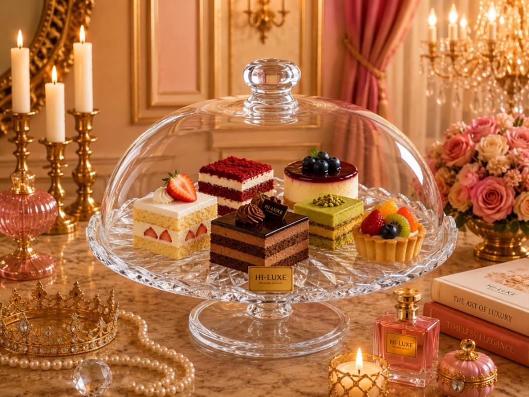 1 PCS CAKE PLATE WITH STAND
