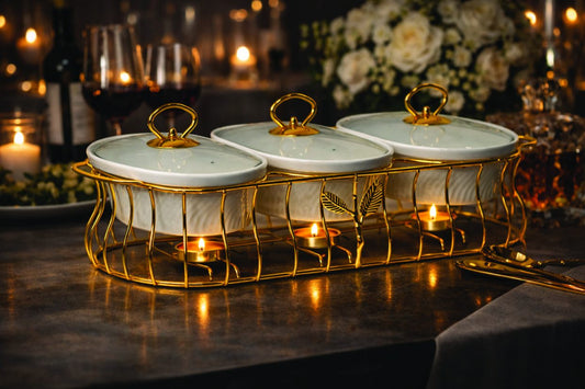 Bertram Casserole 1 Pcs Casseroles with Candle Stand