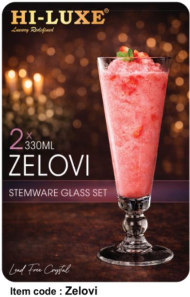 Zelovi-Stemware Glass