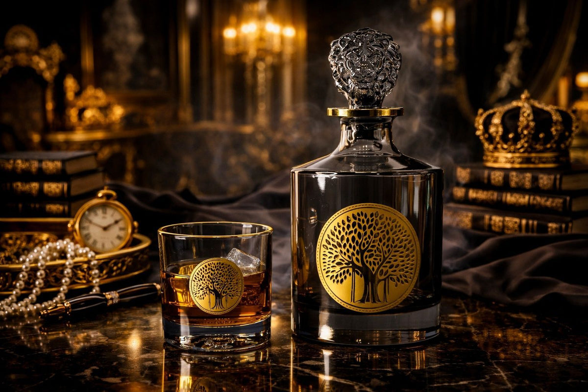 1 DECANTHER + 6 GLASS - MASSENA-BANYAN TREE-2