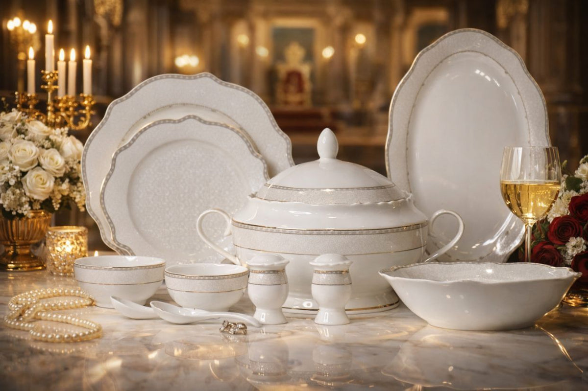 37 Pcs Dinner Set - HL-7416