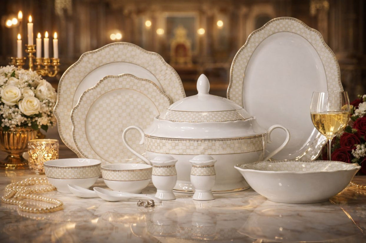37 Pcs Dinner Set - HL-7411