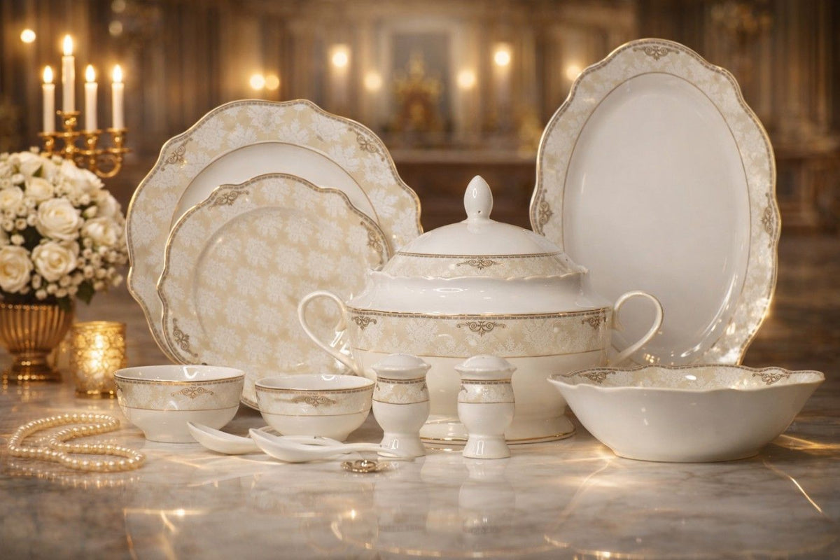 37 Pcs Dinner Set - HL-7412