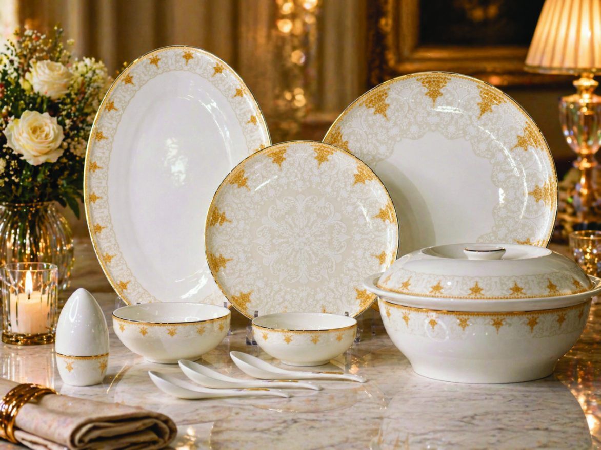 37 Pcs Dinner Set Thali - HL-5830