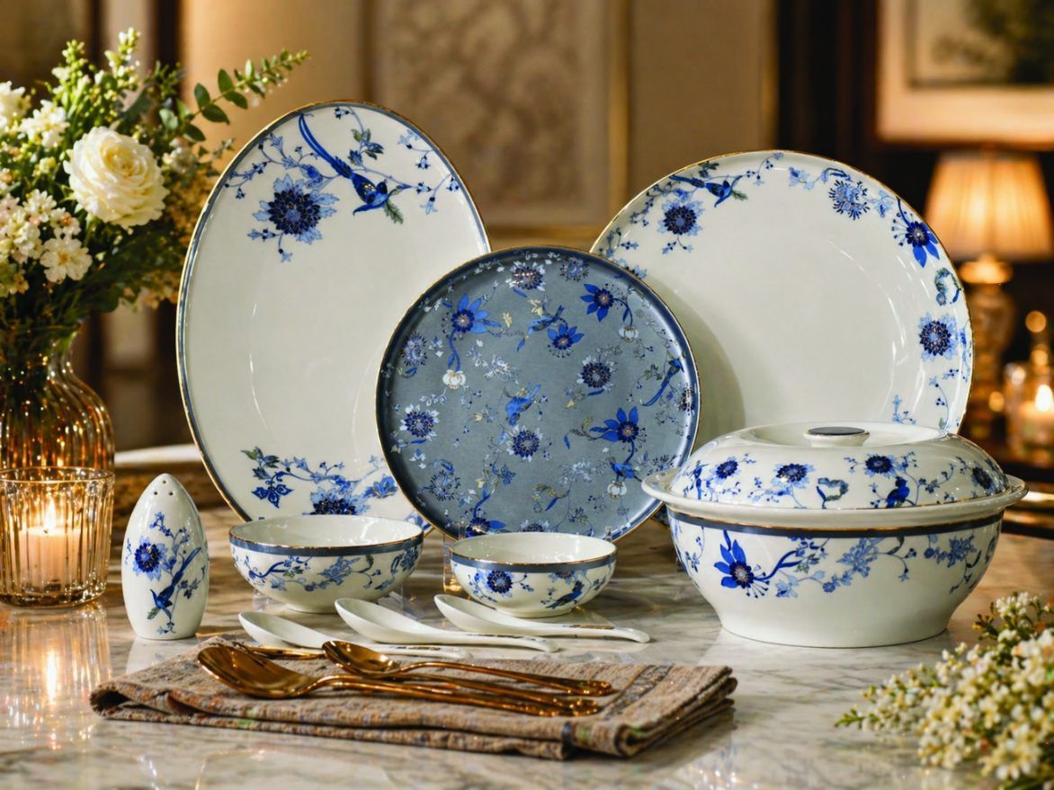 46 PCS DINNER SET THALI - HL-5839-01