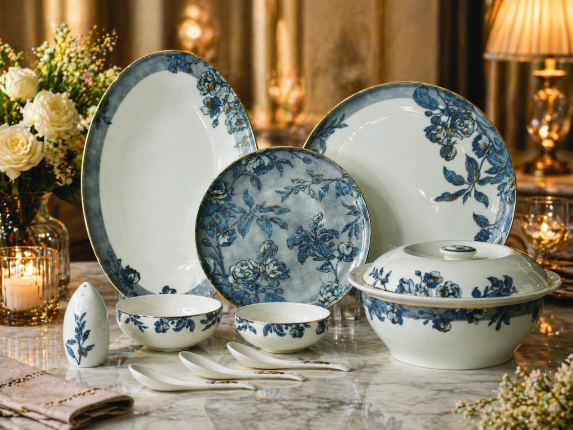 37 Pcs Dinner Set Thali - HL-5833