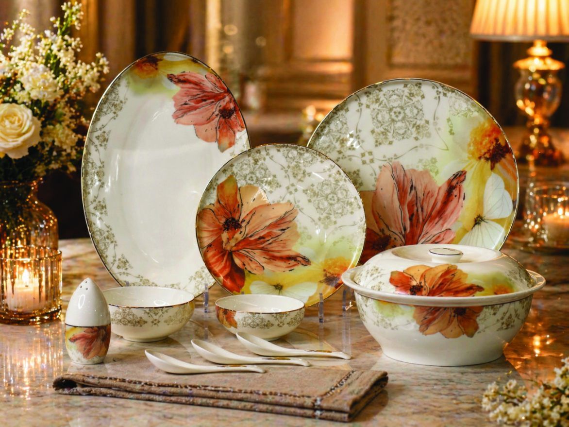 37 Pcs Dinner Set Thali - HL-5835