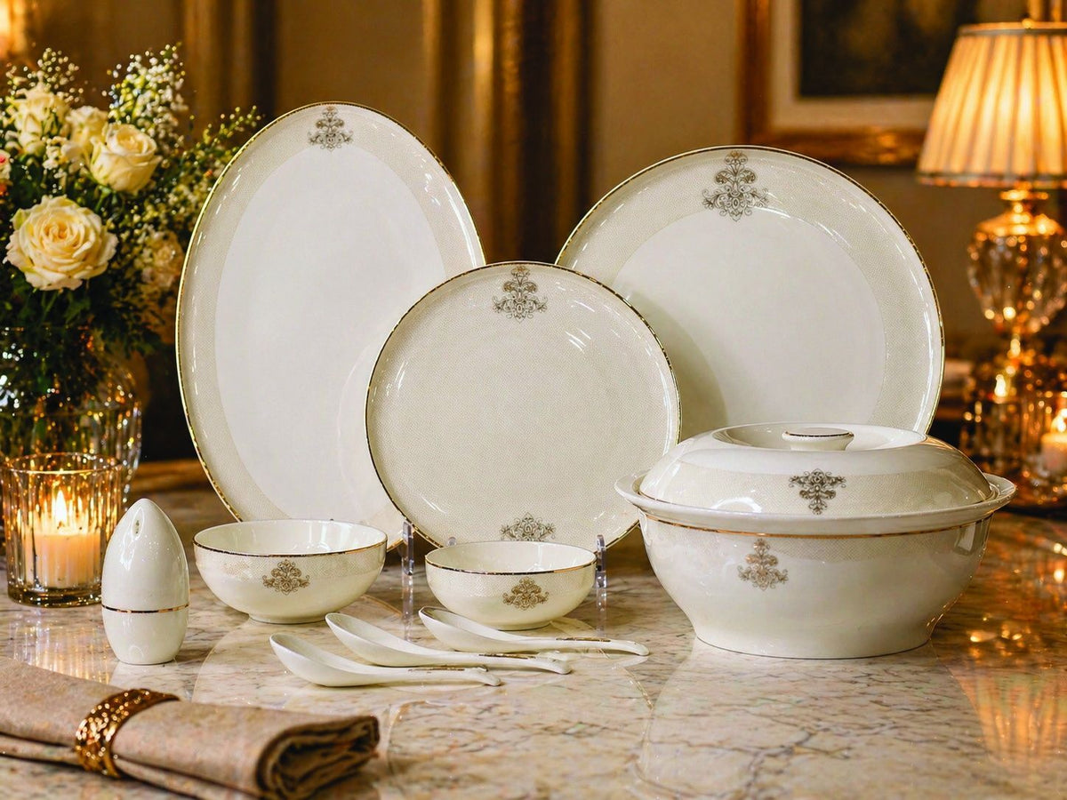 46 PCS DINNER SET THALI - HL-5818-01