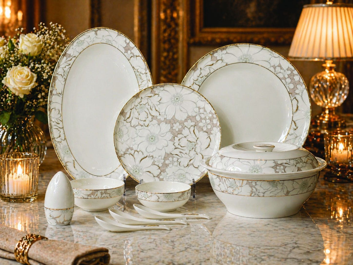 46 PCS DINNER SET THALI - HL-5814-01