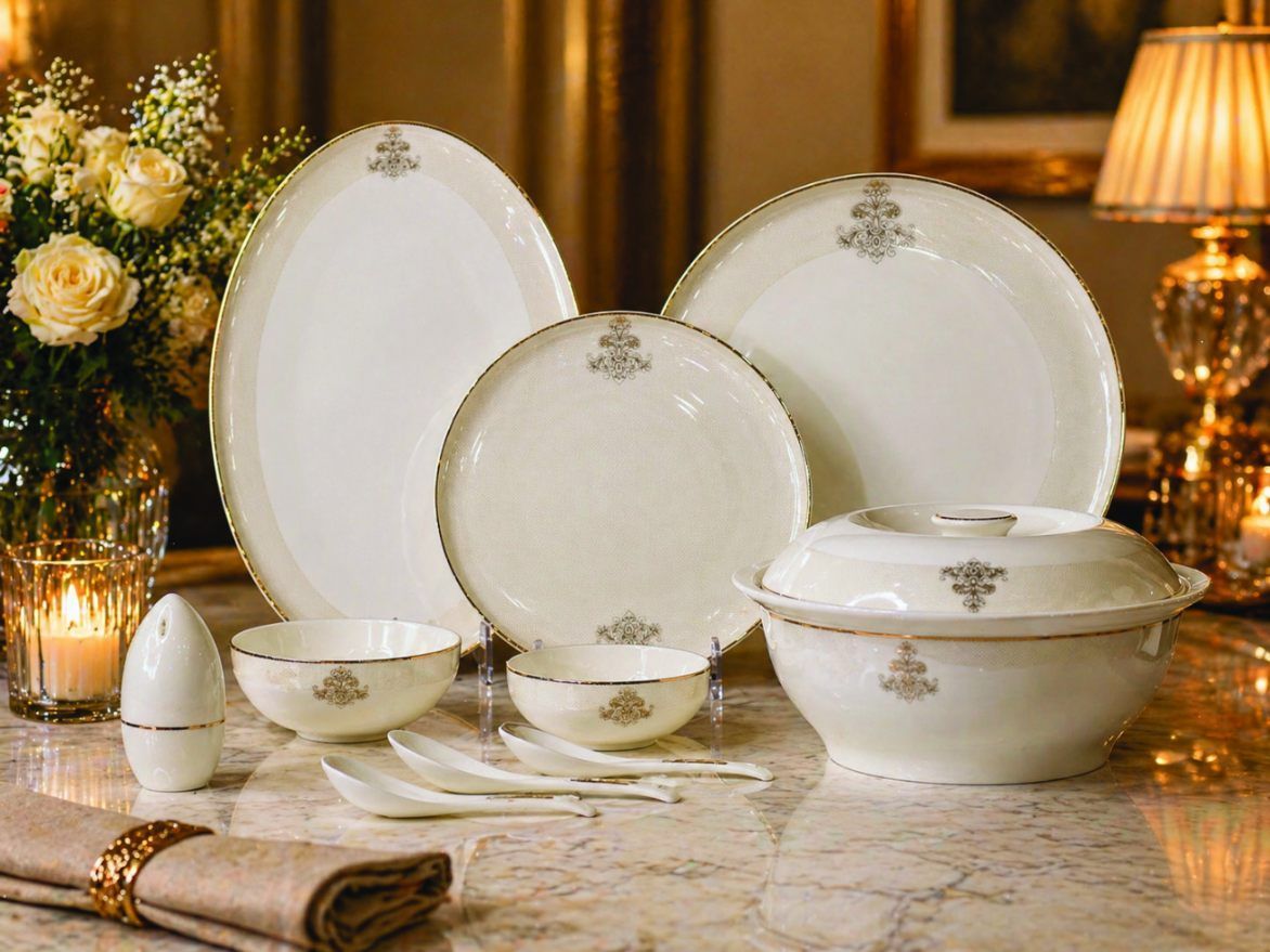 37 Pcs Dinner Set Thali - HL-5818