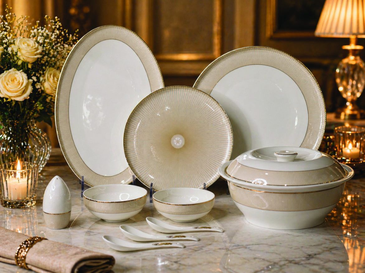 37 Pcs Dinner Set Thali - HL-5831