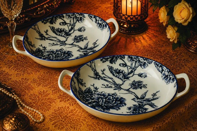 2 PCS ROUND BOWL SET-HL-5519