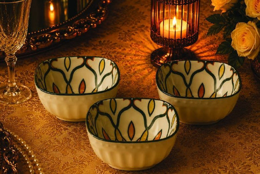 6 PCS SQ. DESSERT BOWL SET-HL-3512-502