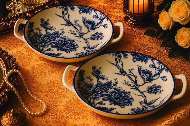 2 PCS ROUND BOWL SET-HL-3519-505