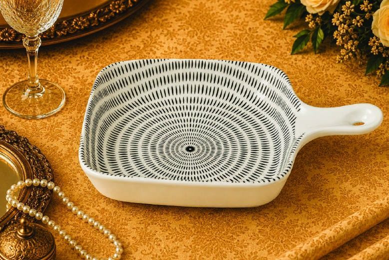 6.25’ SQUARE PLATTER-HL-2424 BLANCO
