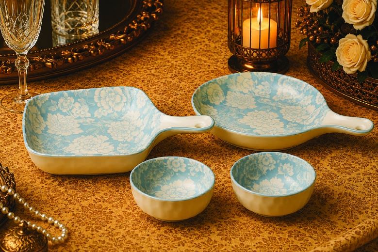 4 PCS PLATTER SET-HL-3517-506