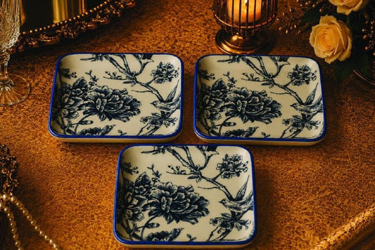 6 PCS SQ. PLATTER SET-HL-3337-505