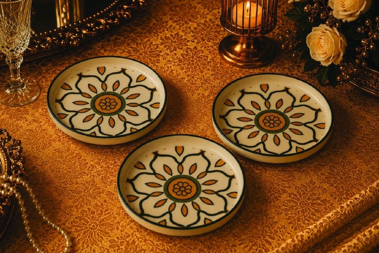 6 PCS ROUND PLATER SET-HL-3336-502