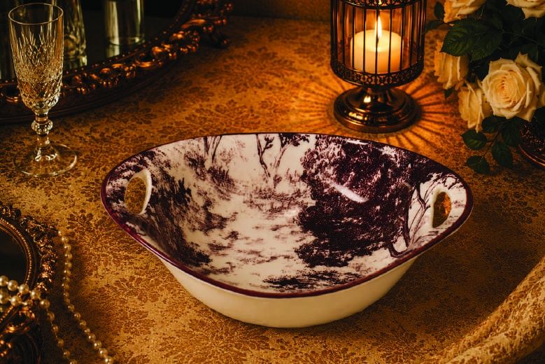 9” ROUND BOWL-HL-2419 ARISTEO