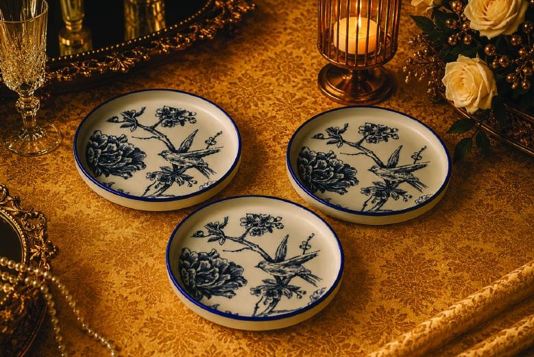 6 PCS ROUND PLATTER SET-HL-3336-505