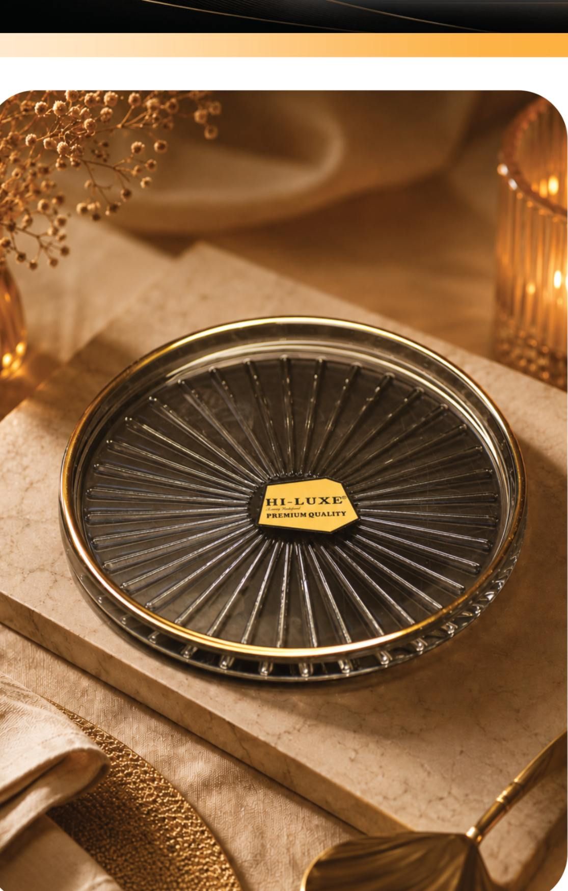 Spinach Cigar Smoky 6 Pcs Plate Set