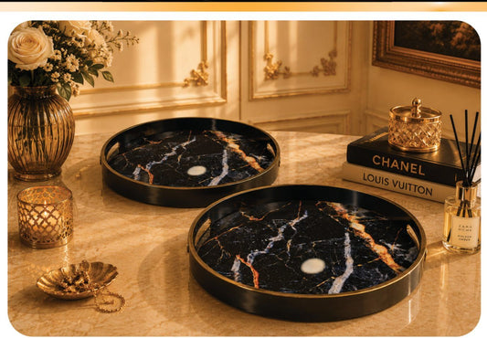 Gizelle Rd Tray 2 Pcs Gizelle Rd. Tray