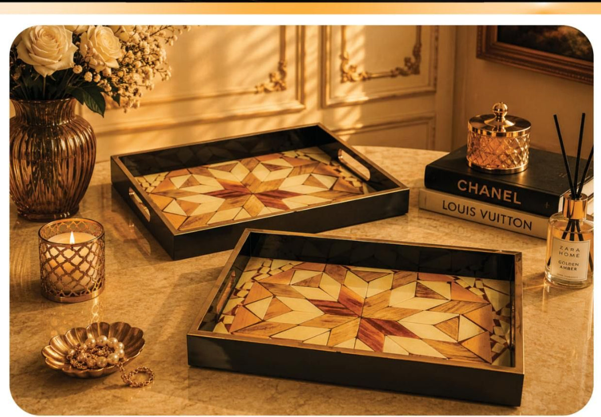 Telford Sq Tray 1 2 Pcs Telford Sq. Tray