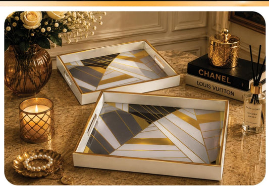 Telford Sq Tray 17 2 Pcs Telford Sq. Tray