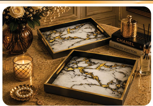 Telford Sq Tray 9 2 Pcs Telford Sq. Tray