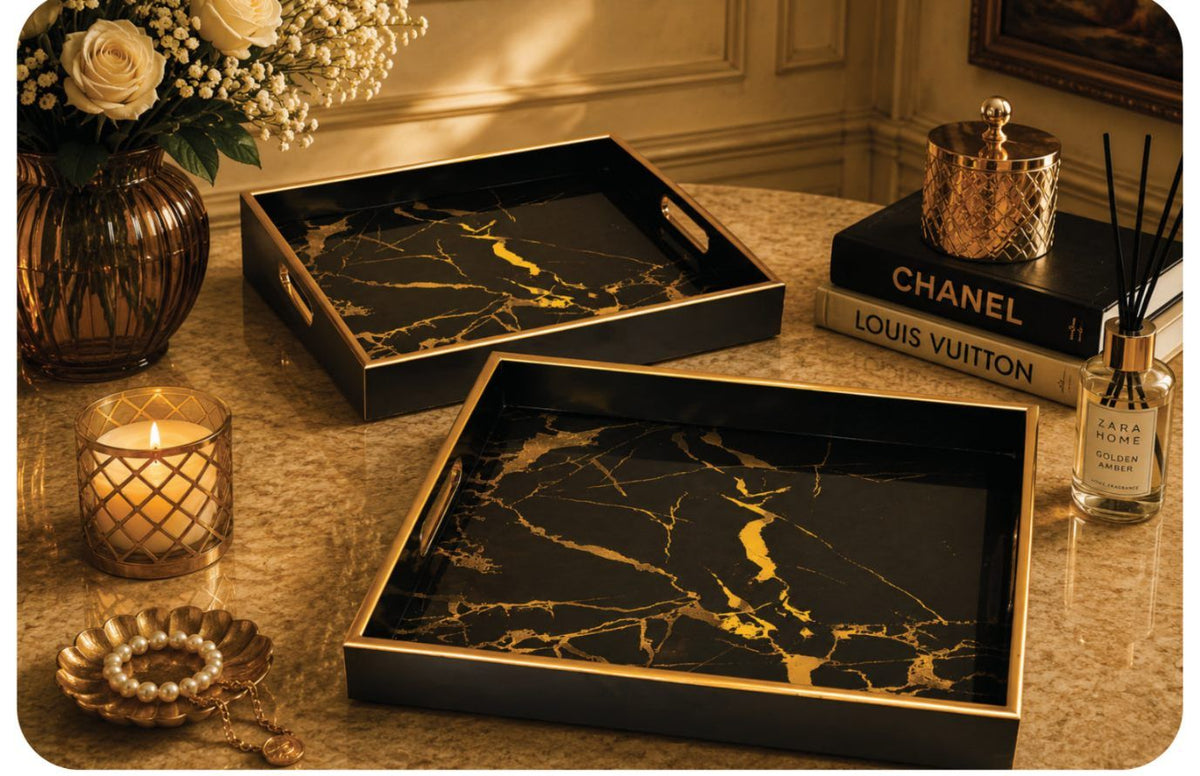 Telford Sq Tray 25 2 Pcs Telford Sq. Tray