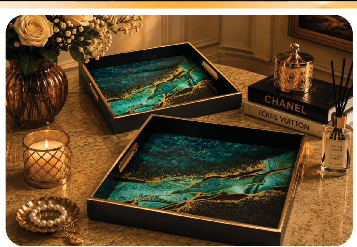 Telford Sq Tray 2 Pcs Telford Sq. Tray